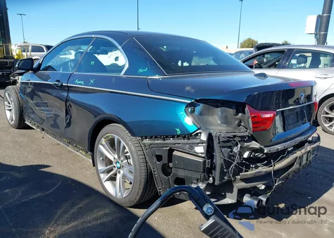 2015 BMW 428I from USA, damaged, VIN WBA3V7C53FP771998